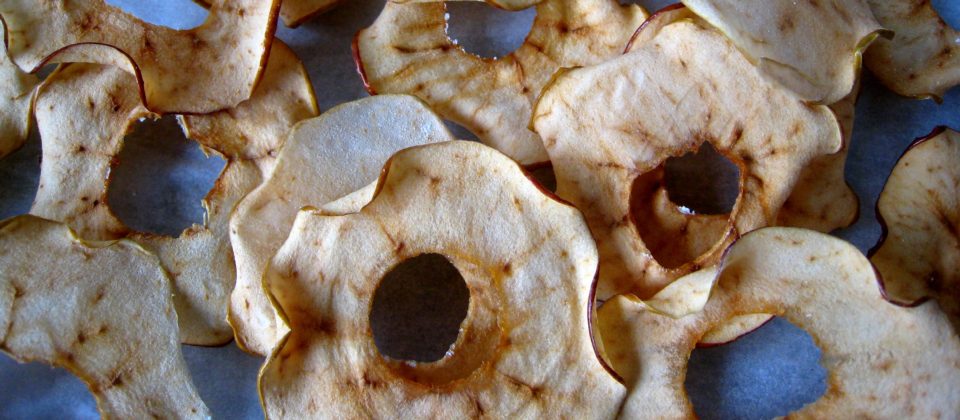 Apfel-Chips