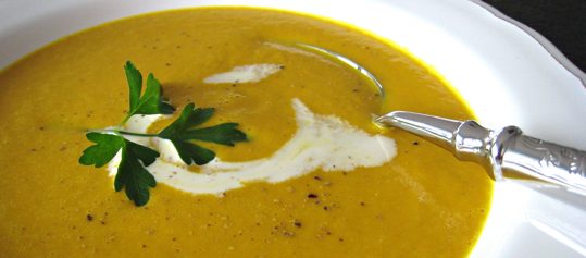Rüebli-Ingwer-Suppe