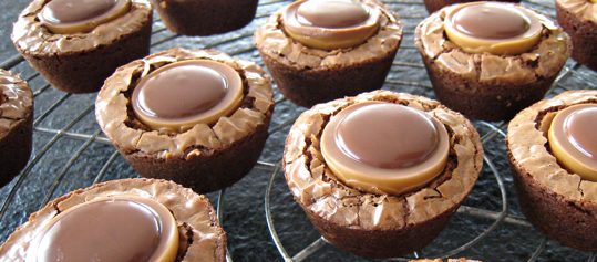 Toffifee Brownie Bites