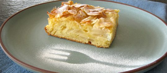 Apfel-Blechkuchen
