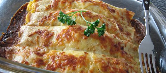 Gratinierte Kürbis-Crespelle