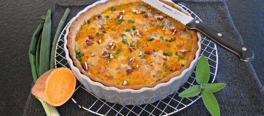 Süsskartoffel-Tarte