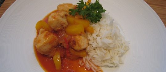 Poulet sweet and sour