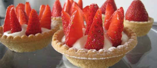 Erdbeertorte