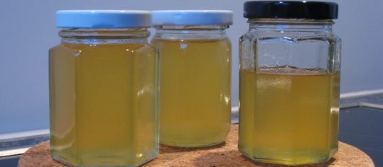 Ingwer-Zitronen-Sirup