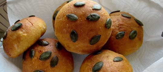 Kürbisbrötchen