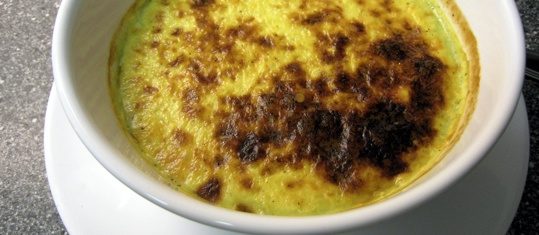 Überbackene Zucchettisuppe