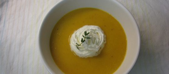 Rüebli-Dörrtomatensuppe
