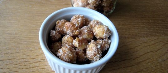 Macadamia-Schneebälle