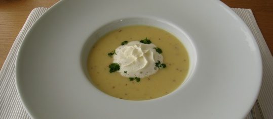 Apfel-Senf-Suppe