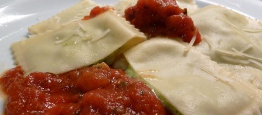 Ravioli mit Alpkäse-Füllung
