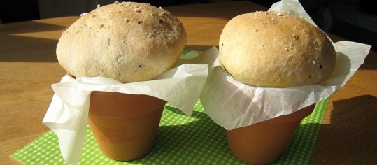 Rosmarin-Ricotta Topfbrot