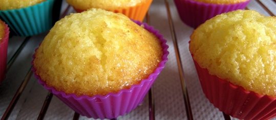 Mini Zitronen-Muffins