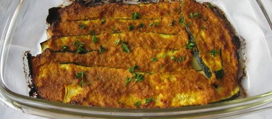 Zucchetti mit Chermoula