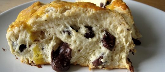 Scones mit Schoggistückli