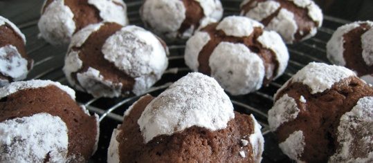 Schoggi-Schnee-Kugeln