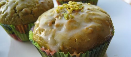 Pistazien-Honig-Muffins