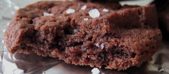 Sablés au chocolat et à la fleur de sel