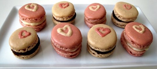 Valentins-Macarons