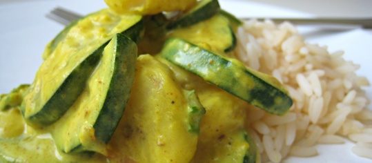 Zucchetti-Bananen-Curry