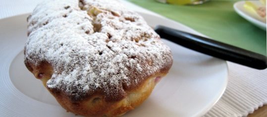 Rhabarber-Joghurt Cake