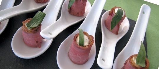 Roastbeef-Röllchen