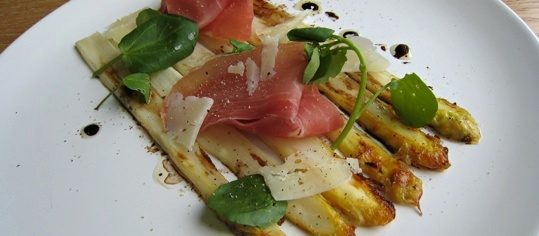 Spargelcarpaccio