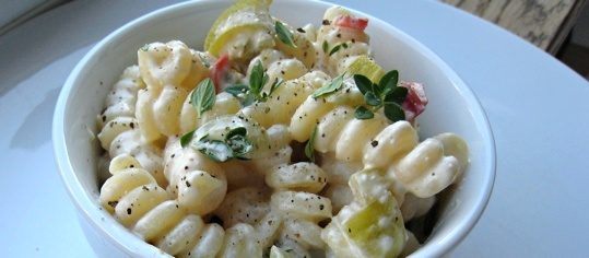 Pasta und Feta