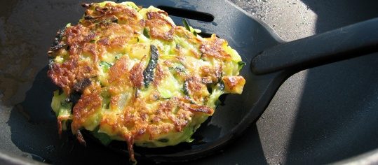 Zucchini-Puffer