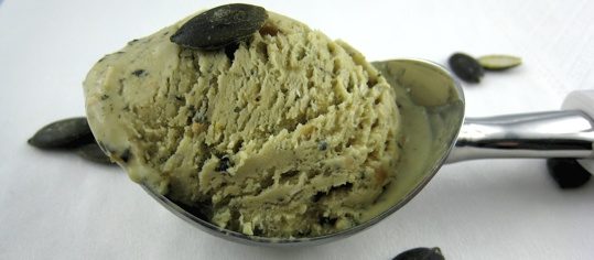 Kürbiskern-Glace