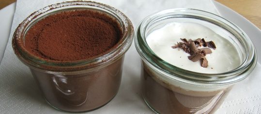 Pots de Crème au Chocolat