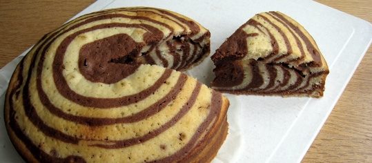 Zebra-Kuchen
