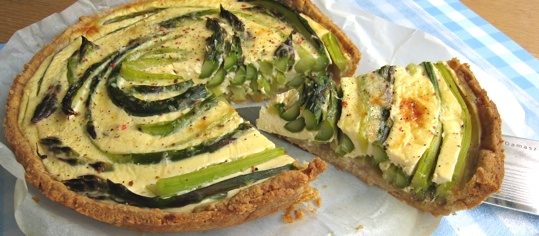 Spargelquiche