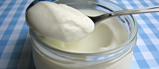Gerührtes Joghurt, homemade