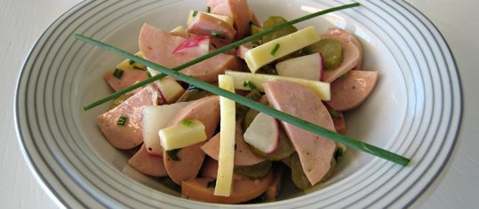 Cervelat-Käse-Salat