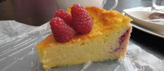 Quarkkuchen ohne Boden