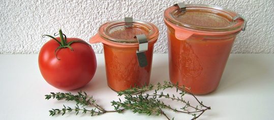 Tomatensugo aus dem Ofen