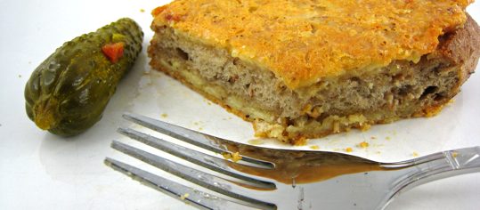 Chässchnitte aus der Pfanne