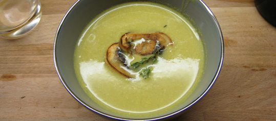 Wirz-Curry-Suppe mit Champignons