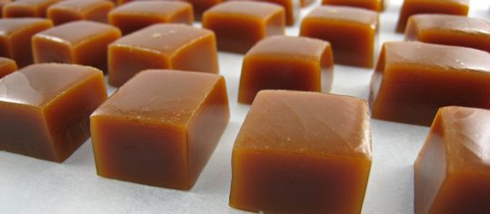 Apfel-Caramel-Zältli (Bonbons)