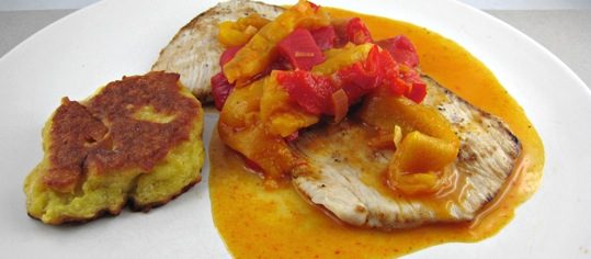 Trutenschnitzel 'Zigeuner Art'
