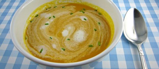 Rüebli-Curry-Suppe