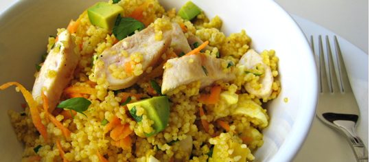 Curry-Couscous-Salat