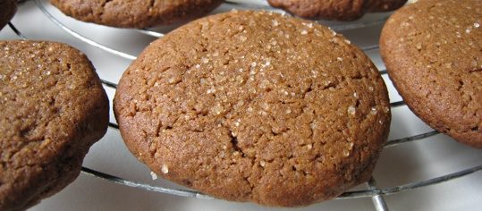 Ginger Snaps (Ingwer-Cookies)
