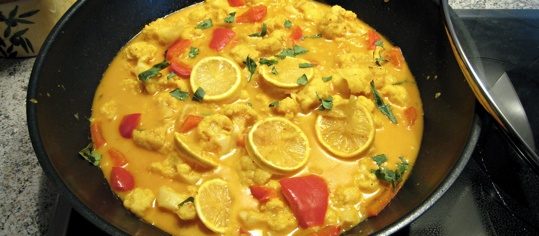 Blumenkohlcurry