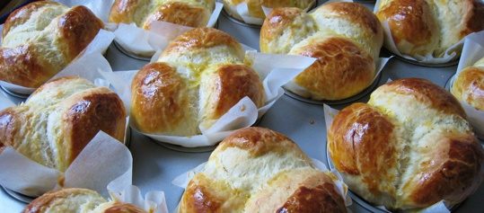 Zitronenbrioche