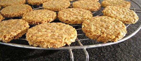 Haferflockencrackers