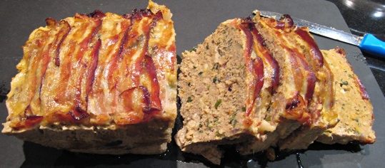 Hackbraten im Speckmantel